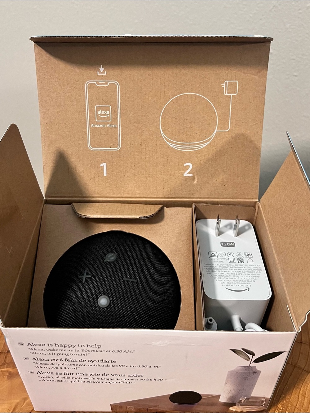 Amazon Echo Dot 5th Generation (Newest) Speaker Black NEW